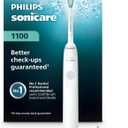 Philips Sonicare 1100 Series Electric Toothbrush - Sonic Toothbrush with Advanced Sonic Technology, EasyStart, Smartimer & Quadpacer, White, Model HX3641/02