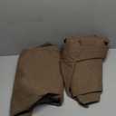 RYB HOME 100% Blackout Linen Textured Curtains 96 inches Long, Thermal Insulating Privacy Energy Saving for Bedroom Living Room Window Office Theater Dining Nursery, W 52 x L 96 in, Coffee, 2 Panels