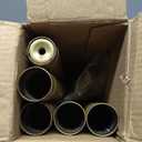 Zeerobee Curtain Rods for Windows 48 to 84, 1 Inch Heavy Duty Adjustable Drapery Rods, Modern Indoor/Outdoor Curtain Pole for Bedroom, Living Room, Patio, Farmhouse, 32"-86", Gold