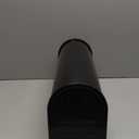 Black Metal Mailbox, Galvanized Steel Outside Mailboxes, Standard Medium Capacity, 20 x 8.7 x 6.7 Inches