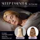OLESILK Silk Bonnet for Sleeping Women: 100% Mulberry 22 Momme Silk, Adjustable Fit for Night Hair Care, No Frizz for Curls, RoyalBlue