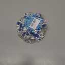 2 x KIMOBER 6Pcs Winter Wooden Snowflake Decorations,Blue Silvery and White Glitter 3D Christmas Wood Snowflake Signs Tabletop Decor Tabletop Centerpiece for Home Xmas Party(Blue White Silvery)