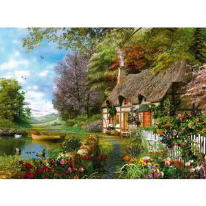 Ravensburger Country Cottage Jigsaw Puzzle - 1500 Pieces | Expertly Crafted in Germany | Unique, Interlocking Fit | Vibrant, Glare-Free Imagery | Perfect for Adults and Kids Alike