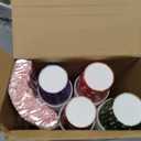 240 Set 9 oz Christmas Hot Cocoa Paper Cups Bulk Disposable Paper Coffee Tea Cups with Straws Christmas Hot Chocolate Bar Supplies for Tea Juice Xmas Party Holiday Drinkware (Classic)