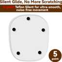 Appliance Slider for Kitchenaid Mixer, Stand Mixer Accessories for Kitchenaid Mixer Heavy Duty K5SS & Kitchenaid Mixer Pro 500