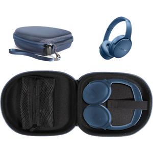 CaseSack Case for Bose QuietComfort Bluetooth Headphones with Microphone, QuietComfort 45, 35, 35 II, Replacement case only (Blue)