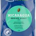 Amazon Fresh, Nicaragua Ground Coffee, Medium Roast, 12 Oz (EXP 09/30/26)