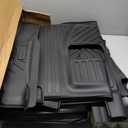 AIPOIL Floor Mats & Cargo Liner Set for Chevy Chevrolet Suburban & GMC Yukon XL 2015-2020 All Weather Protection TPE Anti-Slip Automotive Full Set Custom Car Mats Accessories - Black
