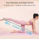 KEEP Resistance Bands for Working Out, Exercise Bands for Legs and Booty, Natural Latex Workout Bands for Women and Men, Stretch Bands for Exercise, Physical Therapy, Fitness, Pilates (25 LB, Grey)