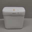 funest Bathroom Small Trash Can with Lid,10L / 2.7 Gallon Slim Garbage Bin Wastebasket with Press Top Lid for Bedroom,Rv,Office,Kitchen,Craft Room