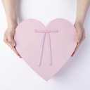 2 x 30 Pcs Satin Bows with Twist Tie 5 x 7 Inch Pretied Premade Ribbon Bows for Tree Wreath Garland Home Decor Indoor Outdoor Decorations (Light Pink)