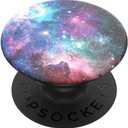 PopSockets Phone Grip with Expanding Kickstand, Adhesive Grip - Blue Nebula