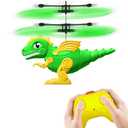 Rc Helicopter Dinosaur Toys for Kids 8+, 2.4GHz Flying Toy with LED Lights, Indoor/Outdoor RC Helicopter Drone, Cool Stuff Boys Gifts