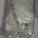 Luxudecor Sage Green Tufted Comforter Set Queen Size 3 Pieces Boho Shabby Chic Comforter Farmhouse Embroidery Bedding Set Soft Comforter for All Seasons (Sage Green, 90''x90'')