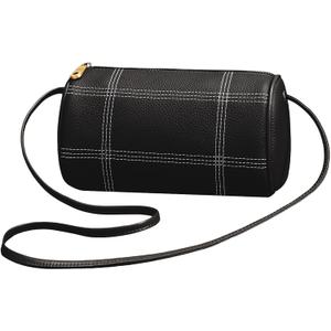 GIVLEFLY Genuine Leather Womens Crossbody Bag - Elegant Small Shoulder Purse for Daily & Evening Use