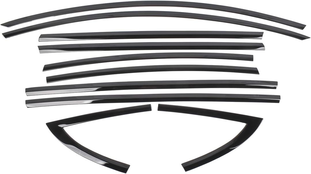 10Pcs Window Trim Kit Replacement for Tesla Model 3 2017-2026