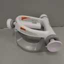 Ingenuity My Bath Seat for Sit-Up Baby Bathing, Sure & Secure Suction Cups, ASTM Safety Tested & Approved, Backrest for Assisted Sitting, Easy Setup & Storage, Gray