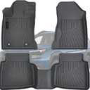 TPE Floor Mats for 2026 Subaru Outback Premium/Limited/Touring/Wilderness/Limited XT/Touring XT All Weather Car Floor Liners Fit 2026 Subaru Outback Accessories Black