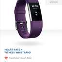 Fitbit Charge 2 Heart Rate + Fitness Wristband, Plum, Small (US Version)