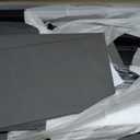 Smug Small Computer Desk with 2 Drawers 40 Inch Home Office Desk Modern Simple Study Writing Table with Storage Shelf for Bedroom, Black