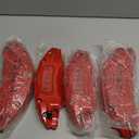 MIKODA Caliper Covers for Tesla model Y 19" 20", 19in 20in Wheel Hub Front and Rear Brake Caliper Covers Compatible with Tesla Model Y 2017-2023 (Red)