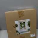 Spring Summer Boxwoods Green Wreath for Front Door Decor, 18-20Inch Greenery Artificial All Seasons Wreaths for Wall Window Porch Home Farmhouse Outdoor Outside Indoor Hanging Decorations