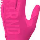 Nxtrnd G1 Youth Football Gloves, Kids Sticky Receiver Gloves (Pink) YS