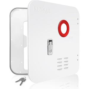 RUNSAIL RV Tankless Water Heater Door,18 x 18 Inches White Door Kit, Only Suitable for RUNSAIL RV Doorless Water Heater