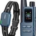 Jugbow Dog Training Collar - 4500FT Training Collar for 10-120lbs Small Medium Large Dogs, IPX7 Waterproof Rechargeable E-Collar with Beep (1-8), Vibration(1-16), Safe Static(1-99)