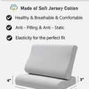 Pillow Cover for Memory Foam Pillow/Latex Pillow/Cervical Pillow,Replacement Pillow Case,Soft Cotton Pillow Protector