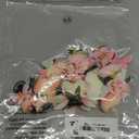 Bencailor 30 Pieces Hair Clips, Handmade Flower Butterfly Hair Clips, Realistic Flower Hair Accessories, Colorful Barrettes for Bride Women Wedding Girls Flower Hair Pins Hairpin (Pink, White)