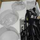 Lightdot 60IN Dimmable Black Tripod Floor Lamp Mid Century Standing Lamps with 3Pcs 3000K Bulbs Included Globe Eye Care&Stable Base Modern Tall Lamp for Living Room/Bedroom/Sofa Beside/Corner Decor