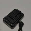 TechGlow Foldable Cellphone Stand with Bluetooth Speaker and Charging Function Birthday Gifts for Men Women Mother Father Boy Girl Teens Cool Tech Gadgets (Black)