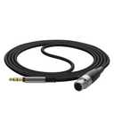 GEEKRIA Audio Cable Compatible with Beyerdynamic DT 900 PRO X, DT 770 PRO X LE Headphone 3.5mm Braided Nylon Replacement Stereo Cord (6ft / 1.7m)