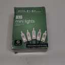 Christmas Lights Clear White 100 Count Incandescent Light UL Certified Connectable Christmas Tree Lights with Green Wires for Indoor Outdoor Xmas, Wedding, Holiday, Party, Home Decorations