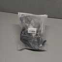 2 x elegant black feather masquerade ball mask for women and men - perfect couple accessory for masquerade Halloween (Green)