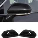 Side Mirror Cover Compatible with Toyota (Camry 2018-2025, OEM Style-Gloss Black)