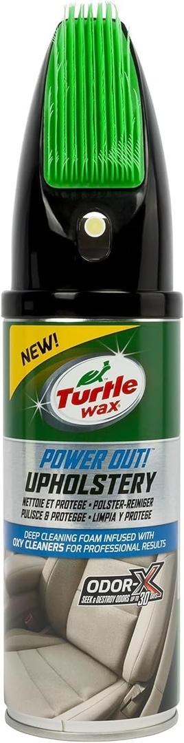 Turtle Wax T-246 Upholstery Cleaner, 22 Ounces Brush Top