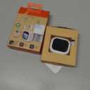 True Wireless White Earbuds with LCD Case