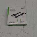 Belkin BoostCharge Braided Lightning Cable - 3.3ft/1M - MFi Certified Apple iPhone Charger USB to Lightning Cable - iPhone Cable - iPhone Charger Cord - Apple Phone Charger - Black