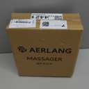 AERLANG Massage Gun with Heat Deep Tissue Back Massager Neck Massager for Pain Relief,Muscle Percussion Massage Gun, Birthday Gifts for Men Women Dad him Handheld Message Gun with 7Heads&Silent (Black)