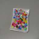 3 x Colorful Sewing Buttons, 15mm Round, 2-Hole, 200 Pack, Mixed Colors Flatback Button (Mixed-color-200pcs)