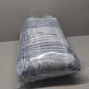 Blue Comforters Queen Size, Plaid Queen Bedding Sets for Boys & Girls,Classic Homestead-Style Bed in A Bag Queen with Sheets and Comforter Set (Light Blue,Queen,90"*90")