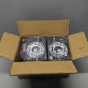 Lomoky Plug in Wall Sconces Set of Two, Vintage Wood Wall Lamps with Plug in Cord, Farmhouse Wall Light Fixture with 5.25FT On/Off Switch Cord, Indoor Sconces Lighting for Bedroom Living Room