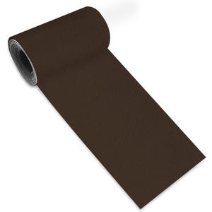 Leather Repair Tape,3.9 x 63 Inches Self Adhesive Leather Repair Patch,Vinyl Leather Repair Kit for Furniture,Couches,Car Seats,Sofas,Office Chairs,Dark Brown