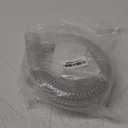 Quickun 1-1/4" ID x 1-1/2" OD, 3FT length Steel Wire Hose PVC Vacuum Tubing (with 2 Stainless Clamps), Drain Hose Vinyl Suction Tubing Flexible Tube Vinyl Hose Line