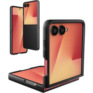 Foluu Slim Fit Case for Samsung Galaxy Z Flip 7, Ultra Thin Matte PC with Non-Slip Grip Full Protection Protective Cover for Samsung Galaxy Z Flip7 5G 2025 (Black)