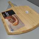 Pizza Peel 16 Inch, Natural Bamboo Pizza Peel Pizza Paddle Spatula Oven Accessory for Large Wood Pizza Board For Transferring & Serving, Wood Pizza Cutting Board for Cheese Bread Fruit Vegetables, 24"L x 16"W