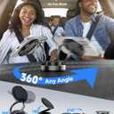 Magnetic Phone Holder for MagSafe, 360 Adjustable Car Phone Mount with 96+LBS Strongest Suction & 2800gf Strongest Magnetic for Dashboard/Gym/Mirror, Compatible with iPhone & Android