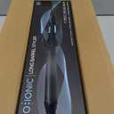 Bio Ionic Long Barrel Curling Iron with Moisture Heat Technology & NanoIonic MX Versatile Curling Wand - Multiple Barrel Sizes for Tight, Classic, Loose & Soft Curls 1 Inch (Classic Curls), Black